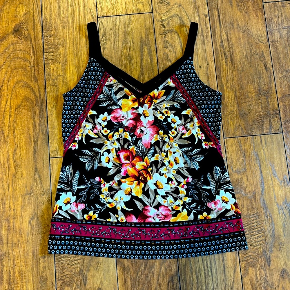 Floral tank top